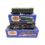 [OO GAUGE]. TWO HORNBY DUBLO LOCOMOTIVES comprising a No.L30, B.R. [Class 20] bo-bo diesel