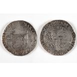 SCOTLAND - MARY I (1542-1567), FIFTH PERIOD, ONE THIRD RYAL, 1567 with re-valuation countermark of