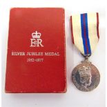 A JUBILEE MEDAL 1977 unnamed as issued, in box of issue.