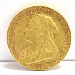 GREAT BRITAIN - VICTORIA (1837-1901), SOVEREIGN, 1898 Melbourne mint (M).