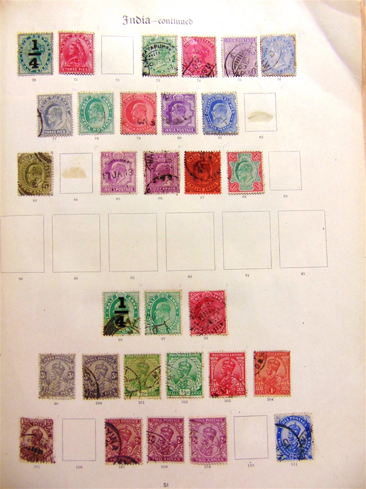 STAMPS - A GREAT BRITAIN & BRITISH COMMONWEALTH COLLECTION TO CIRCA 1922 mint and used, in an - Bild 8 aus 9
