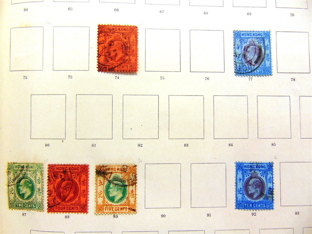 STAMPS - A GREAT BRITAIN & BRITISH COMMONWEALTH COLLECTION TO CIRCA 1922 mint and used, in an - Bild 4 aus 9
