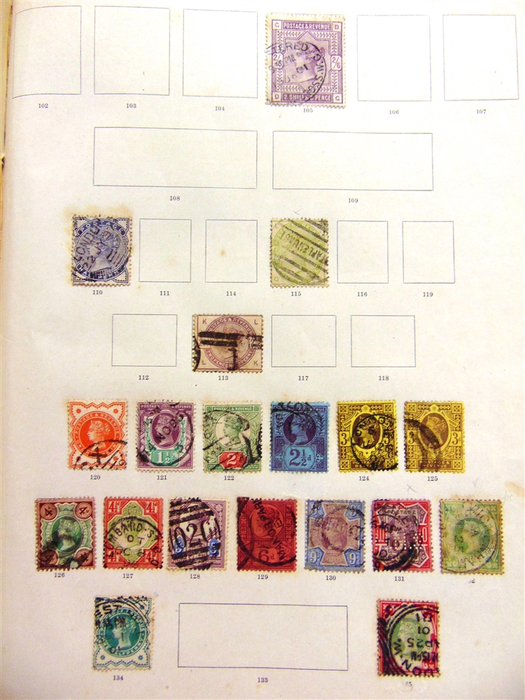 STAMPS - A GREAT BRITAIN & BRITISH COMMONWEALTH COLLECTION TO CIRCA 1922 mint and used, in an