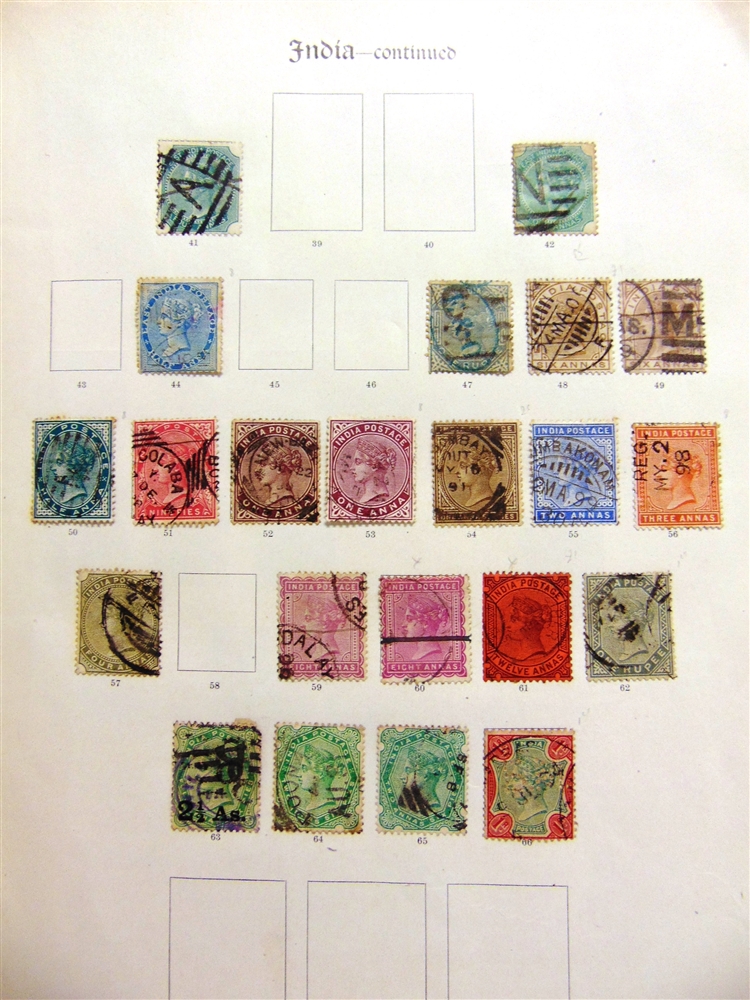 STAMPS - A GREAT BRITAIN & BRITISH COMMONWEALTH COLLECTION TO CIRCA 1922 mint and used, in an - Bild 7 aus 9