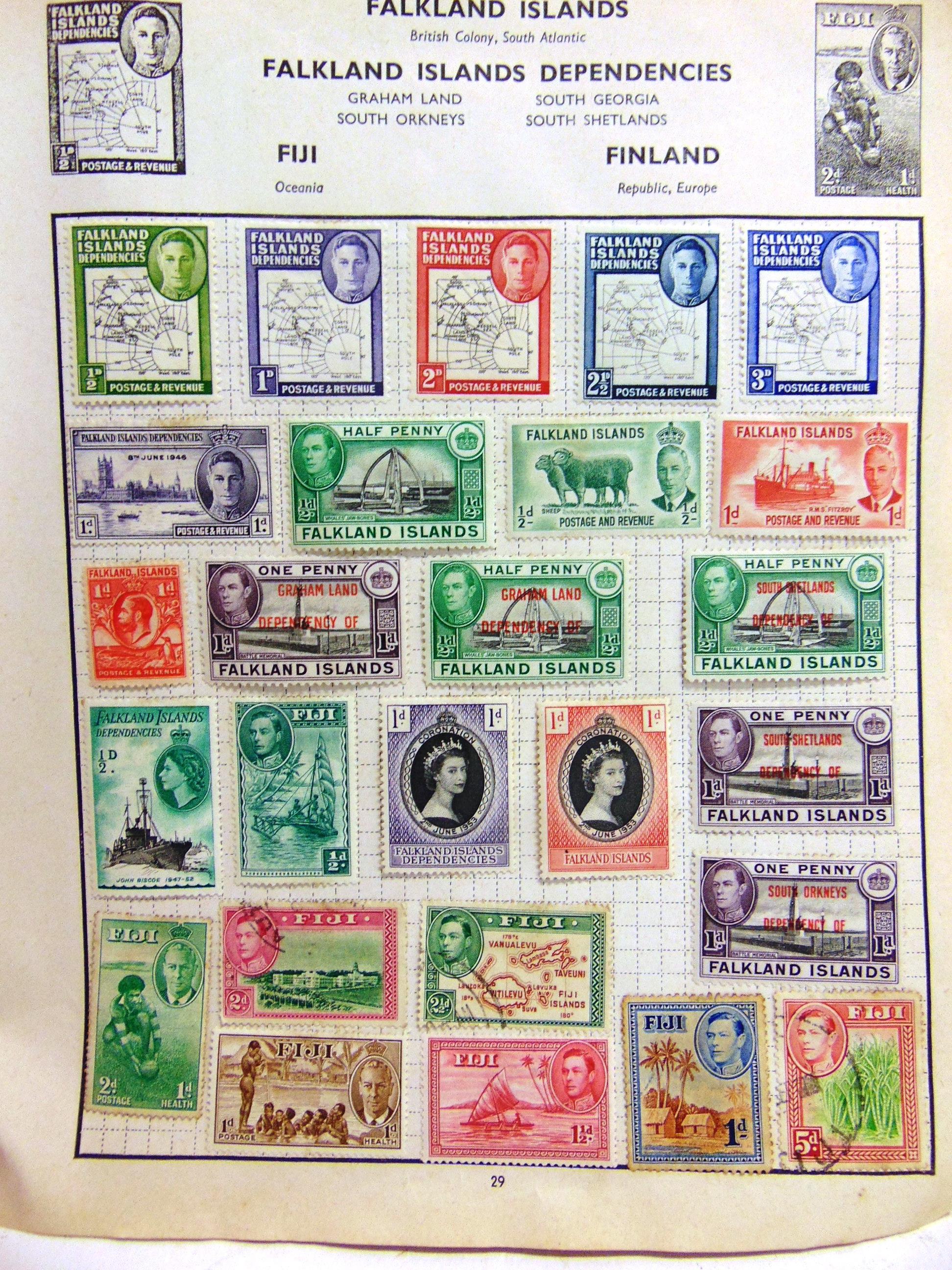 STAMPS - AN ALL-WORLD COLLECTION including Great Britain and British Commonwealth, mint and used; - Bild 8 aus 10