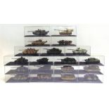 NINETEEN DE AGOSTINI 'COMBAT TANKS COLLECTION' MODEL TANKS of the period 1990s-2000s, each mint or