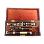 A METZLER & CO. LTD (LONDON) FLUTE boxed.