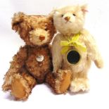 TWO STEIFF COLLECTOR'S TEDDY BEARS comprising 'Teddybar 1926' (EAN 407246), brown tipped, limited