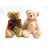 TWO STEIFF COLLECTOR'S TEDDY BEARS comprising 'England's Rose' (EAN 661983), Danbury Mint exclusive,