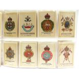 CIGARETTE CARDS - PHILLIPS (B.D.V.), 'CRESTS & BADGES OF THE BRITISH ARMY', 1914 variable condition,