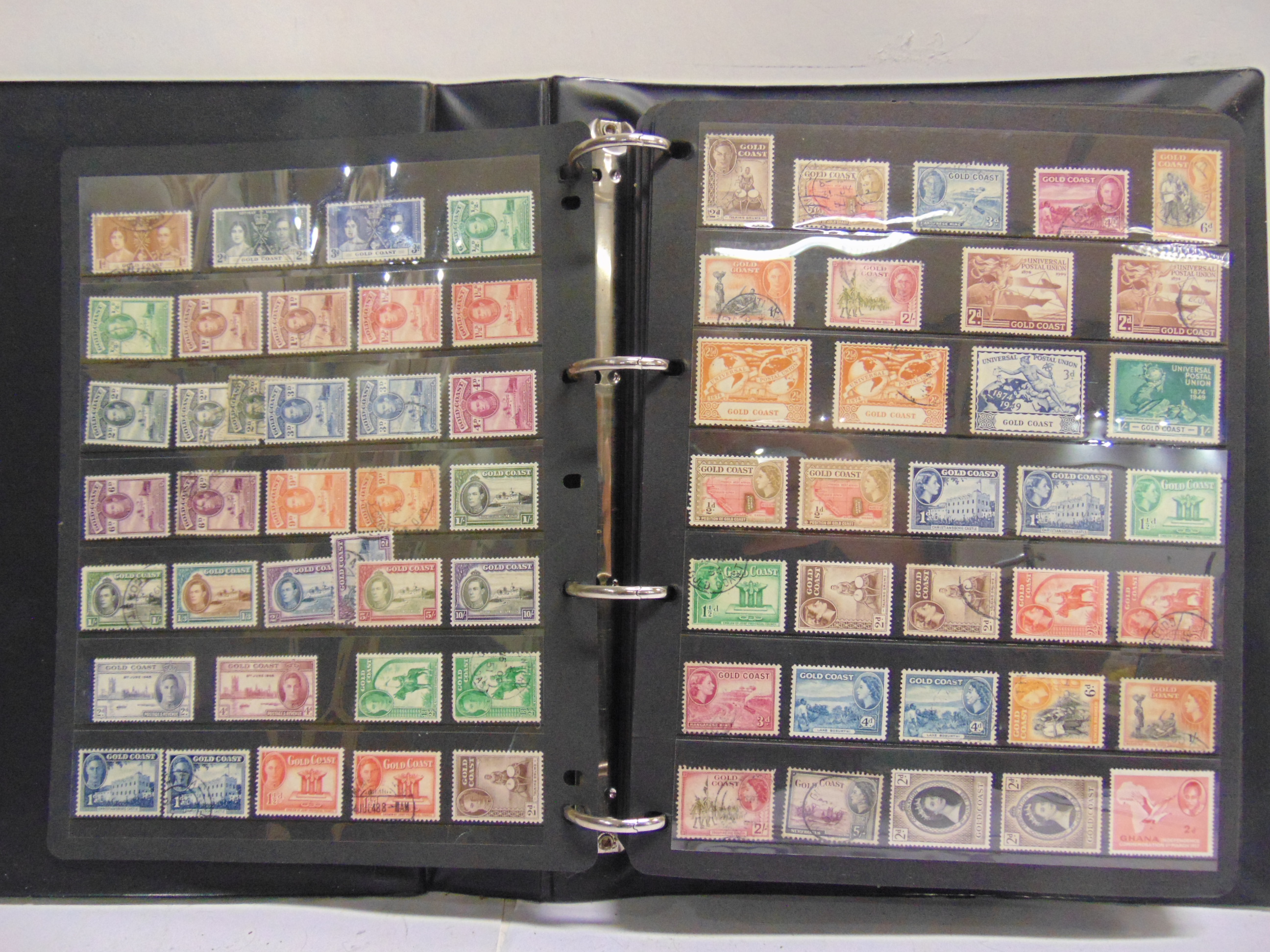 STAMPS - A PART-WORLD COLLECTION including the Falkland Islands, Fiji, The Gambia, Gold Coast / - Image 2 of 12