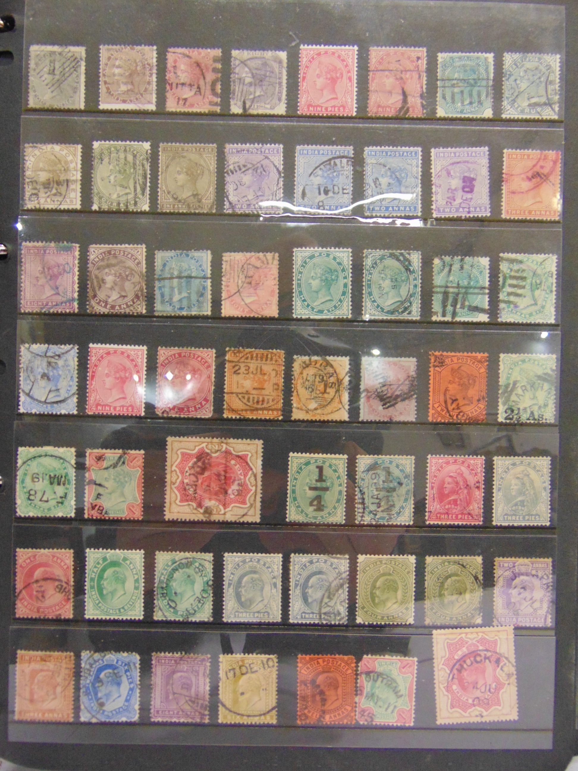 STAMPS - A PART-WORLD COLLECTION including India, Jamaica, Montserrat, Nyasaland / Malawi, Straits - Image 6 of 6