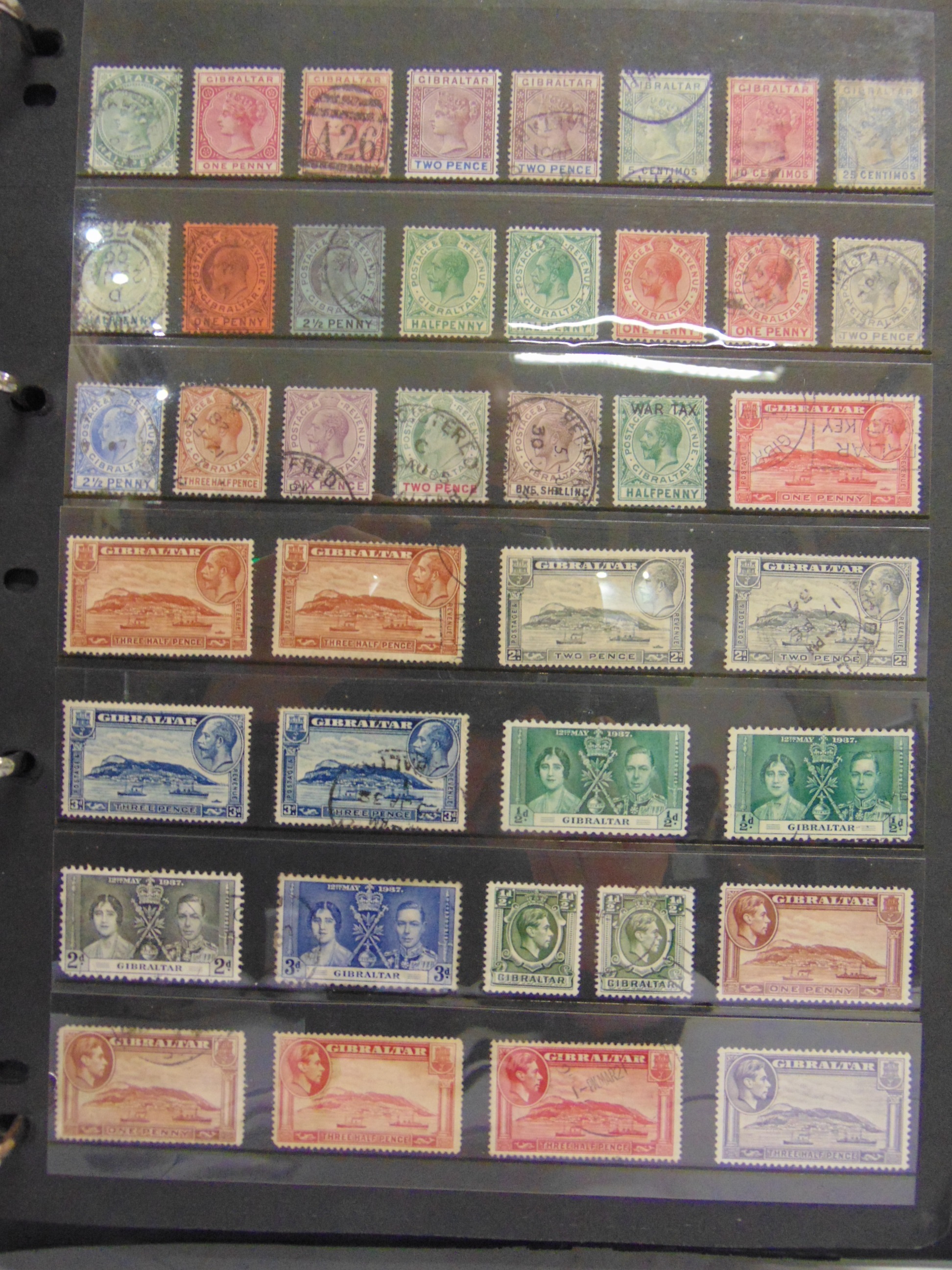 STAMPS - A PART-WORLD COLLECTION including the Falkland Islands, Fiji, The Gambia, Gold Coast / - Image 3 of 12