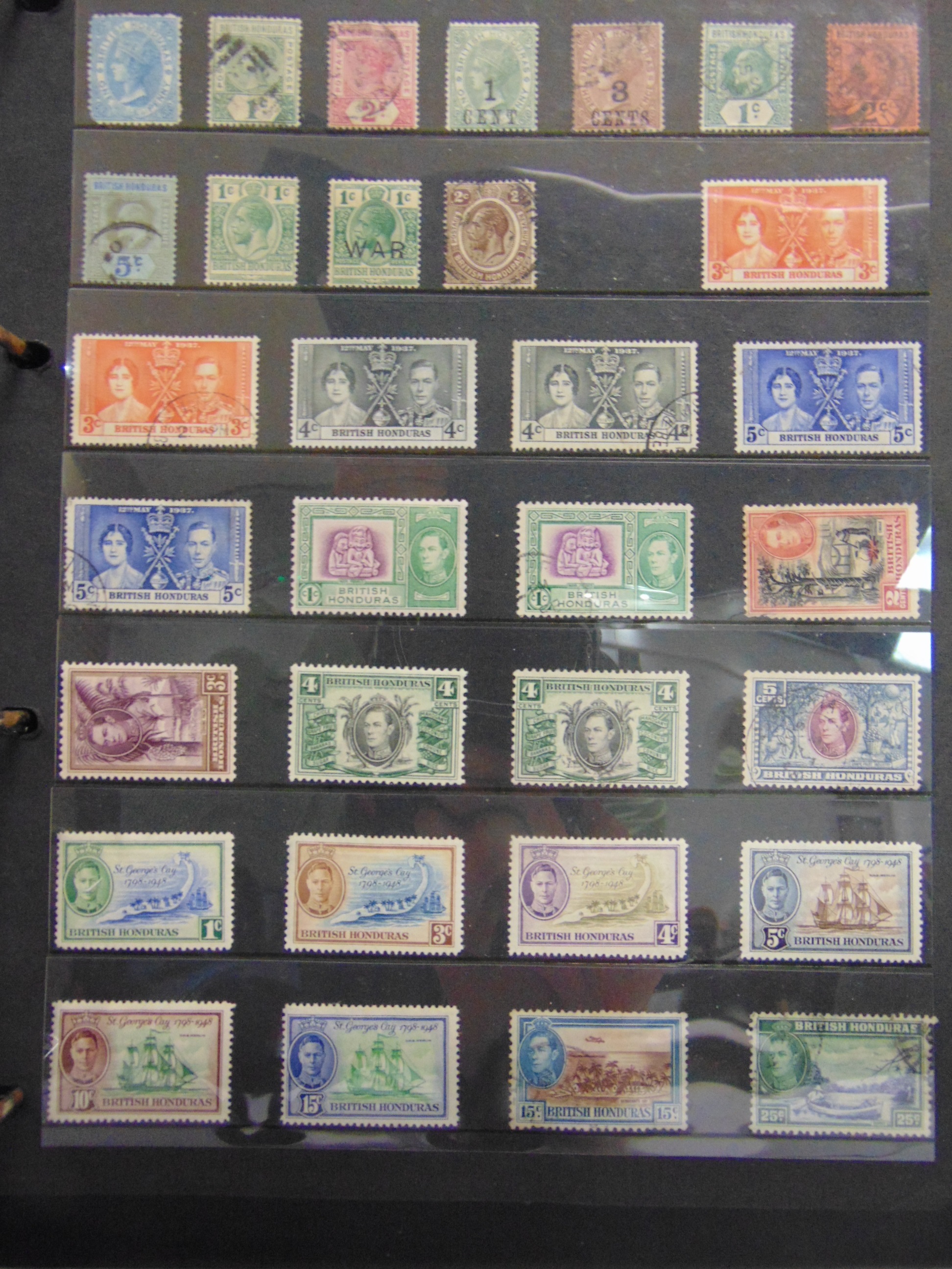 STAMPS - A PART-WORLD COLLECTION including Antigua, Ascension, Bechuanaland, Botswana, Barbados, - Image 5 of 8