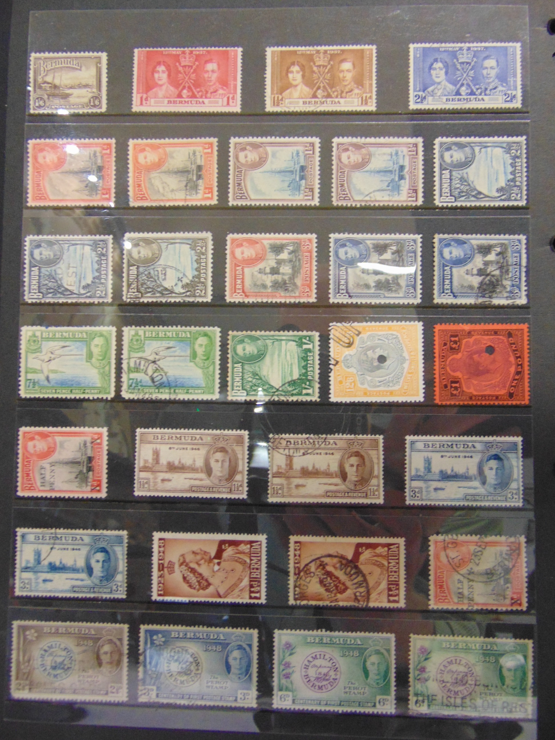 STAMPS - A PART-WORLD COLLECTION including Antigua, Ascension, Bechuanaland, Botswana, Barbados, - Image 7 of 8