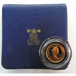 GREAT BRITAIN - ELIZABETH II (1952-2022), SOVEREIGN, 1979 cased.