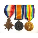 A GREAT WAR TRIO OF MEDALS TO LIEUTENANT A.R. HAYFORD, WILTSHIRE REGIMENT comprising the 1914-15