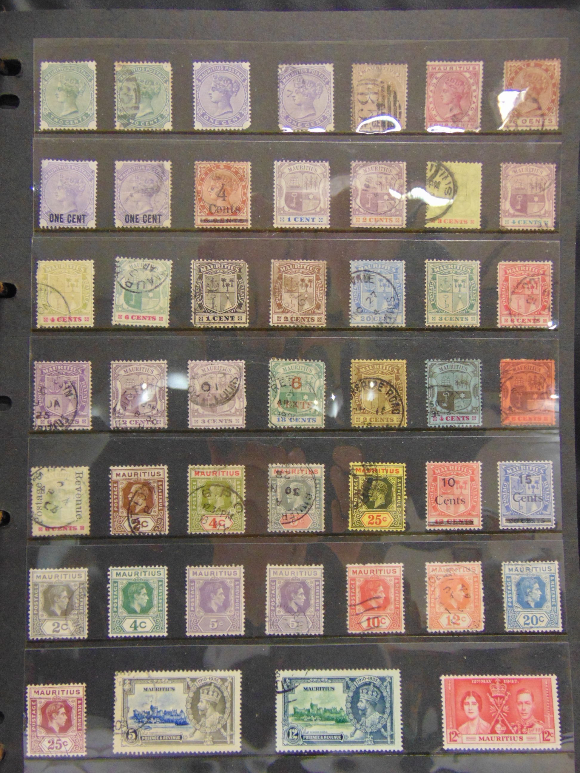 STAMPS - A PART-WORLD COLLECTION including India, Jamaica, Montserrat, Nyasaland / Malawi, Straits - Image 3 of 6