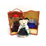 A STEIFF COLLECTOR'S TEDDY BEAR 'LICCA' (EAN 676871), off-white, limited edition 76/1000, with