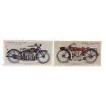 CIGARETTE CARDS - FIFTEEN ASSORTED SETS comprising Lambert & Butler, 'Motorcycles', 1923 (50/50);