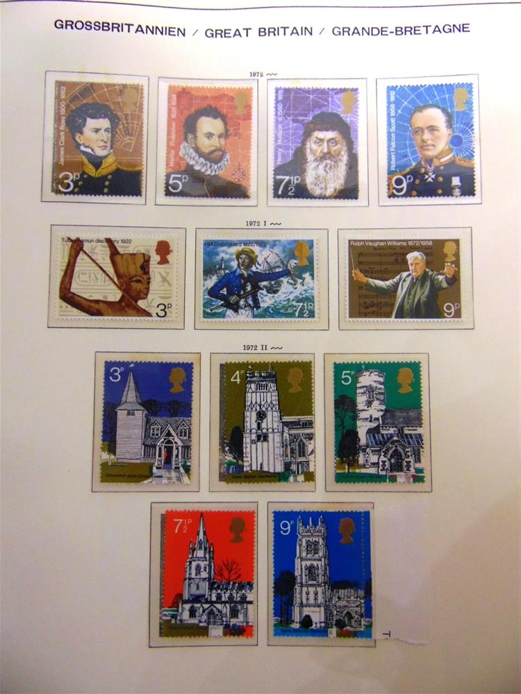 STAMPS - A GREAT BRITAIN MINT COLLECTION mainly Geo. VI and Eliz. II to 1973, a few earlier, in a - Image 3 of 3