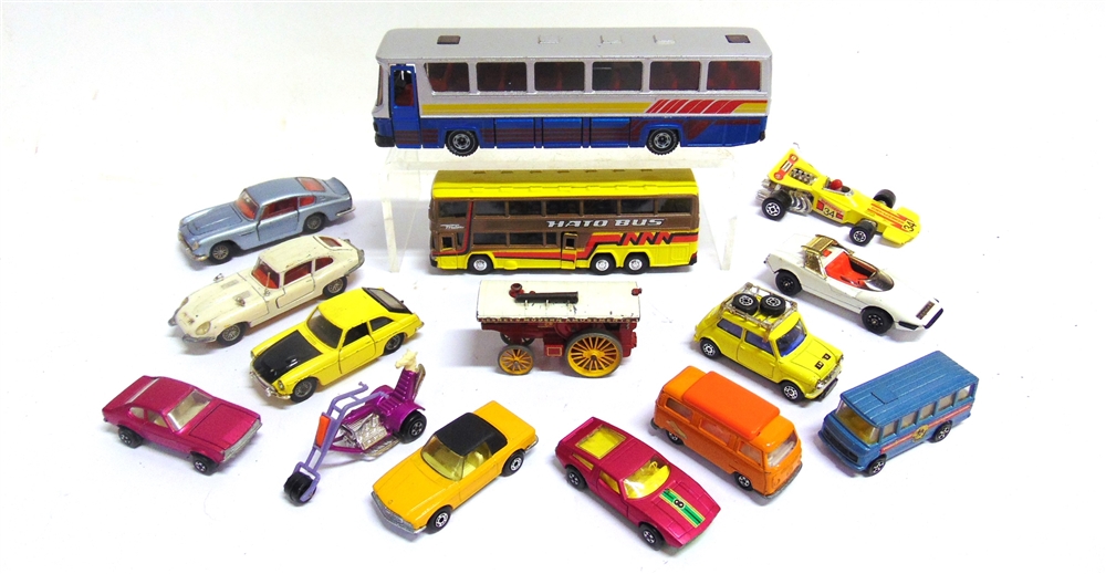 ASSORTED DIECAST MODEL VEHICLES most circa 1960s-70s, by Matchbox (7), Corgi (4), Dinky (2), Siku (