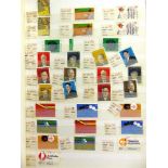 STAMPS - A PART-WORLD COLLECTION including Australia and Canada, (stockbook, ring-binders, album