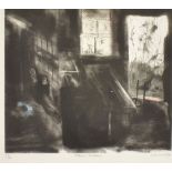 CHRIS ORR (B. 1943) 'Arthurs Kitchen' Lithograph Signed in pencil and dated 1978, numbered 49/100