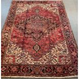 A NORTH WEST PERSIAN HERIZ CARPET 330cm x 245cm Condition Report : good condition, no wear Condition