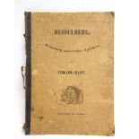 [TRAVEL] Heidelberg, Sammlung Malerischer Ansichten von Verhas & Chapuy, no date [circa 1845],