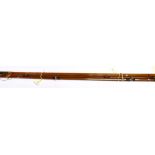 A HARDY 'THE J.S. SHARPE 'SCOTTIE'' 9'3' THREE SECTION SPLIT CANE FISHING ROD Condition Report :
