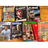 A SELECTION OF FOOTBALL PROGRAMMES to include West Bromwich Albion home games, 1990's to early