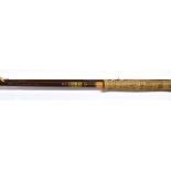 A HARDY TWO-PIECE SALMON FLY FISHING ROD 9ft (275cm) long