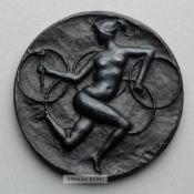 Rome 1960 Olympic Games participant's medal, designed by Prof. E. Greco, bronze, obverse depicting a