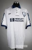 Darren Anderton signed white Tottenham Hotspur no.9 home jersey, season 1995-96, Pony, short-sleeved