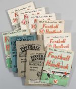 Luton Town football handbooks dating between seasons 1926-27 and 1962-63, not a complete run, 1926-