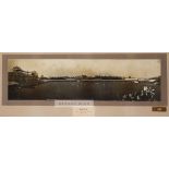 "Lord's" Eton v Harrow cricket match b& w panoramic photograph, 13th July 1894,  published by