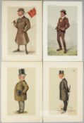 Vanity Fair "Turf Devotees" supplements, circa 1869-1914, comprising approximately 47 prints