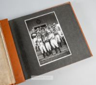 An official souvenir photograph album presented to Stan Mellor MBE on the occasion of the Washington