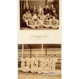 Photographic display of Lord Harris' England cricket tour of Australia and New Zealand in 1878-79