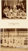 Photographic display of Lord Harris' England cricket tour of Australia and New Zealand in 1878-79