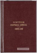 Scottish Football Annual 1892-93, rebound with burgundy gilt tooled hardback, 98-page with