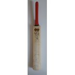 England v West Indies full squads signed full size bat commemorating the 2004 Npower test series
