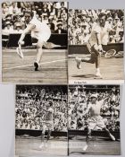 TENNIS - collection of ten original 1940’s tennis photographs, sizes all between 8”x6” and 10”x8”
