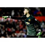 Manchester United Collection of signed photos of past and present players, including David de Gea,