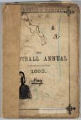 The Football Annual 1883, edited by Charles W. Alcock, published by The Cricket Press, London,