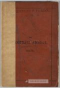 The Football Annual 1871, edited by Charles W. Alcock, published by Virtue & Co., London, third