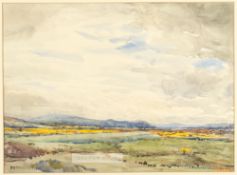 Henry Macbeth-Raeburn RA (Scottish, 1860-1947) DORNOCH 1925, watercolour signed & dated 1925, image: