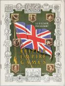 British Empire Games official souvenir programme, held in Sydney on 5th to 12th February 1938, 32-