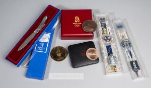 Participation medals for the Montreal 1976, Atlanta 1996 and Beijing 2008 Olympic Games, 1976